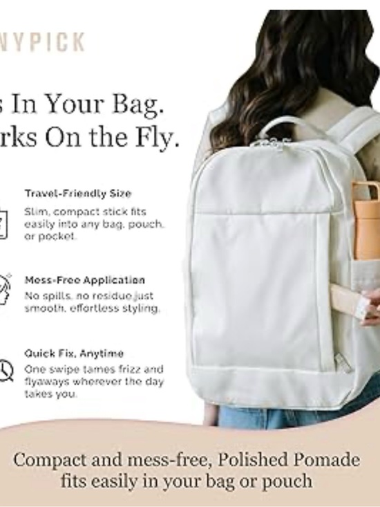 Everyday Cream Backpack with Padded Straps